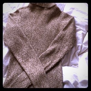 Tan/beige turtle neck